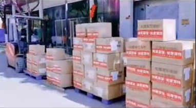 如意菜飯、如意餛飩向蘇州市公安局交通警察支隊捐贈13500份產品