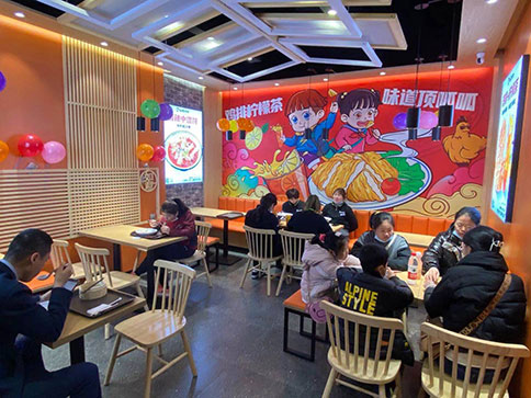 熱烈祝賀如意餛飩浙江湖州長興利時廣場店盛大開業(yè)！