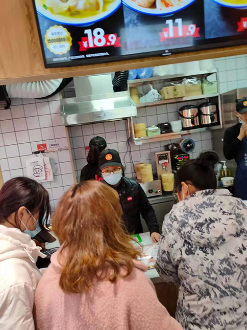 熱烈祝賀河南鄭州如意餛飩瀚海海尚店盛大開業，祝老板財源廣進！
